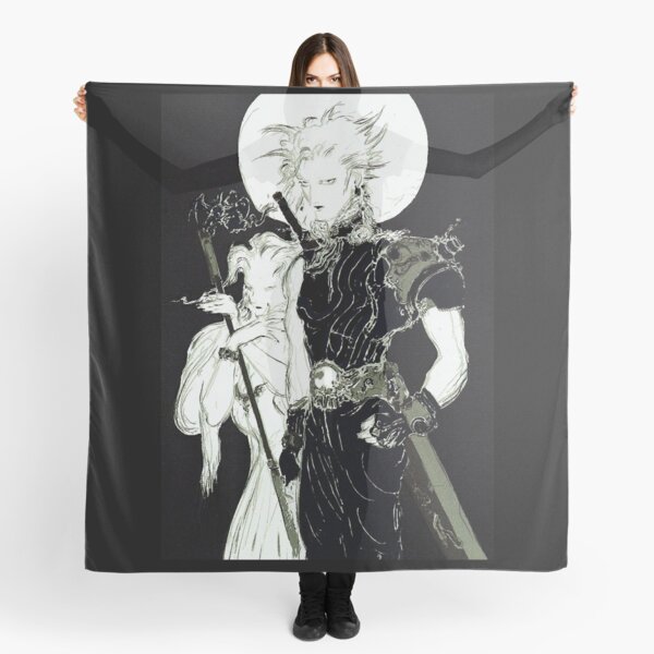 アクセサリー・ヘアアクセサリー Limited FFVII Art Scarf Yoshitaka Amano Yoshitaka Amano Final Fantasy Vii Scarves for Sale | Redbubble