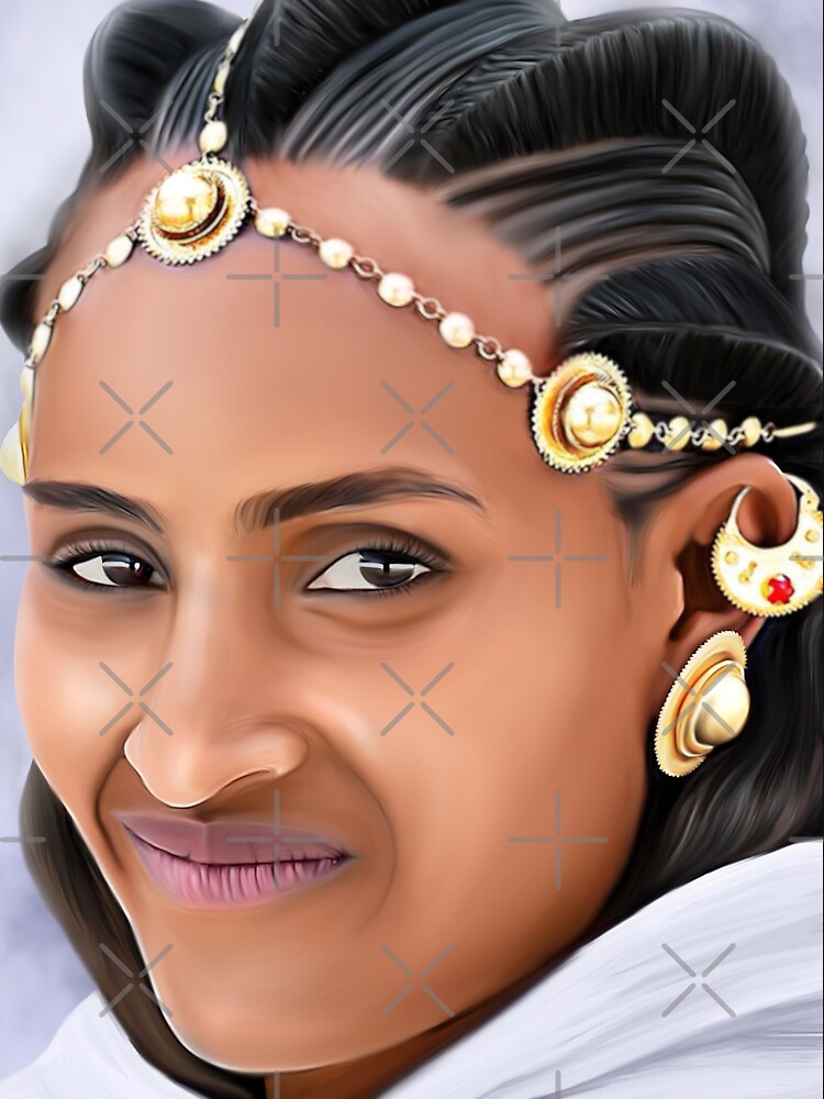 Thumbnail 7 of 7, Classic T-Shirt, Ethiopian Queen designed and sold by wayneflint.