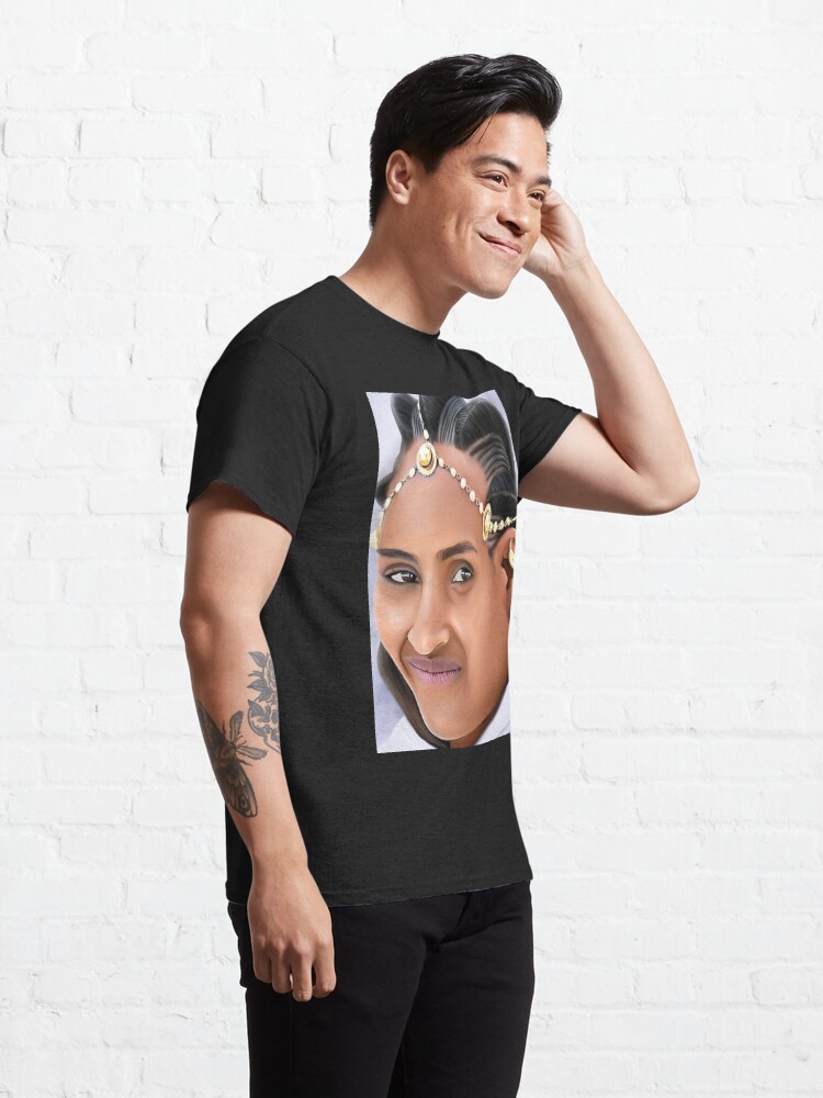 Classic T-Shirt, Ethiopian Queen designed and sold by wayneflint