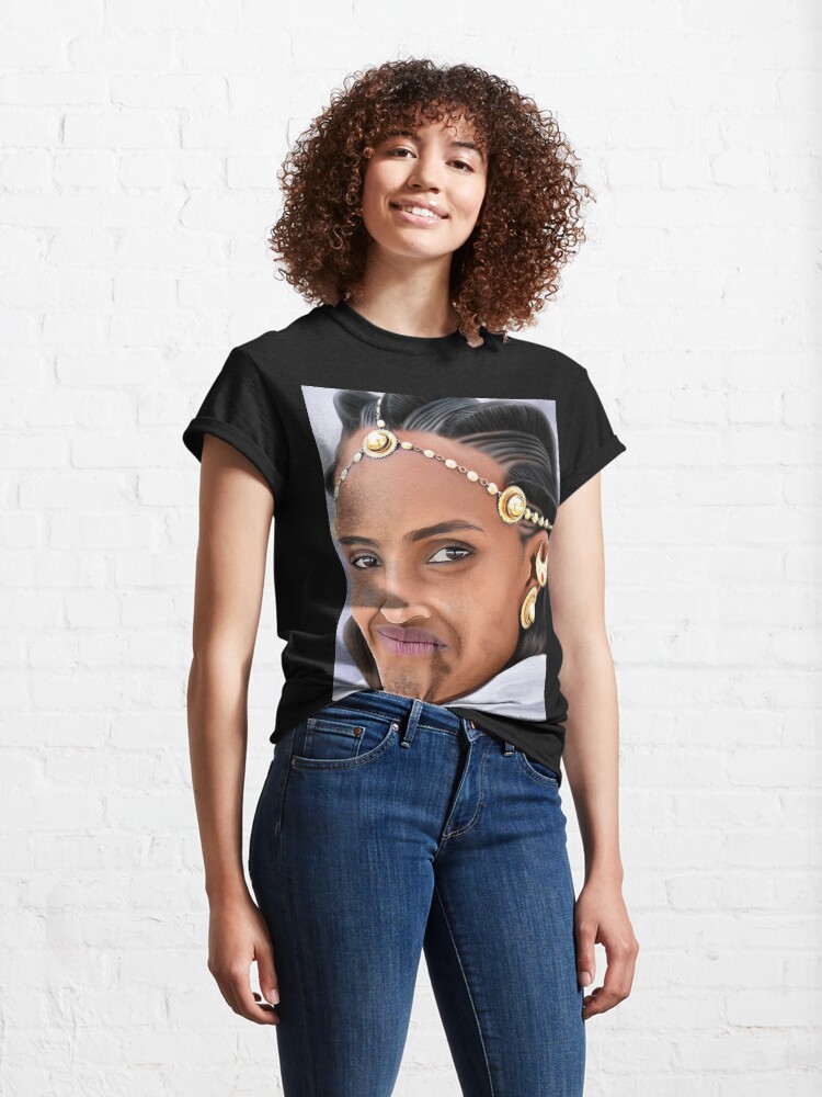Thumbnail 4 of 7, Classic T-Shirt, Ethiopian Queen designed and sold by wayneflint.