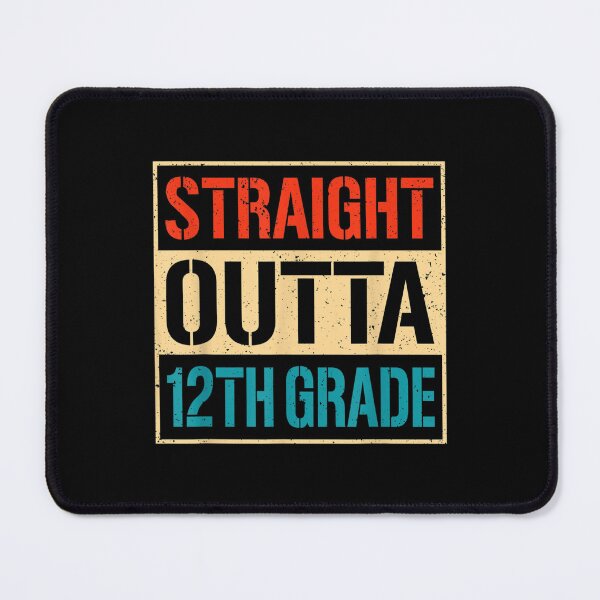 Item preview, Straight Outta 12th Grade Class 2022 Twelfth Grade Gifts  designed and sold by vergielx.