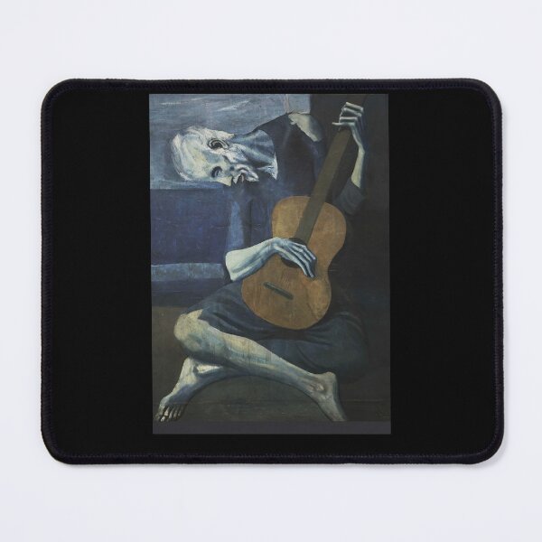 Item preview, The Old Guitarist By Pablo Picásso Poster Gift -  The Old Guitarist Art Wall Decor designed and sold by PaulaSpringArt.