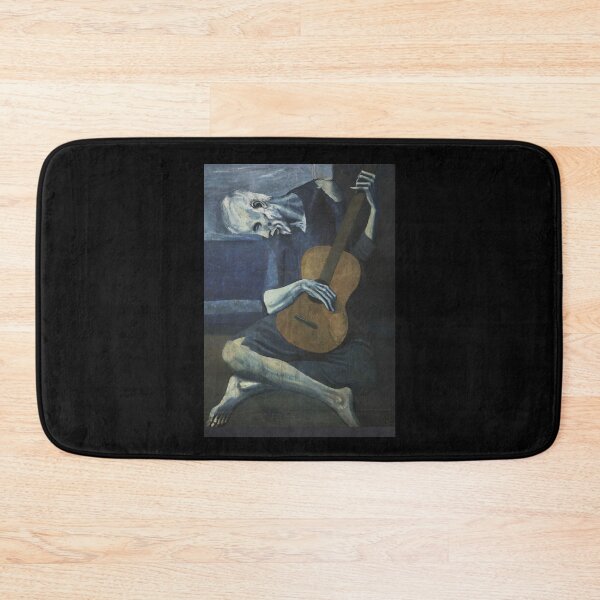 Item preview, The Old Guitarist By Pablo Picásso Poster Gift -  The Old Guitarist Art Wall Decor designed and sold by PaulaSpringArt.