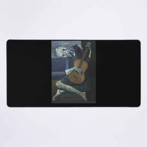 Item preview, The Old Guitarist By Pablo Picásso Poster Gift -  The Old Guitarist Art Wall Decor designed and sold by PaulaSpringArt.