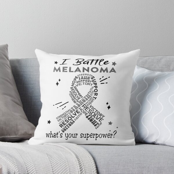 Item preview, Melanoma Warrior, I Battle Melanoma What's Your Superpower? designed and sold by Greggwillard.