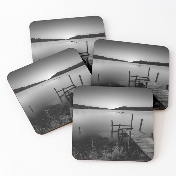 Item preview, Old Pier After Sunset in Black & White designed and sold by Nicklas81.