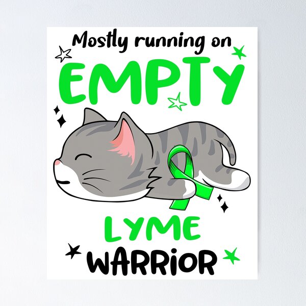 Artikelvorschau, Lyme Awareness, läuft hauptsächlich auf Lyme Warrior entworfen und verkauft von Tammyilaria.