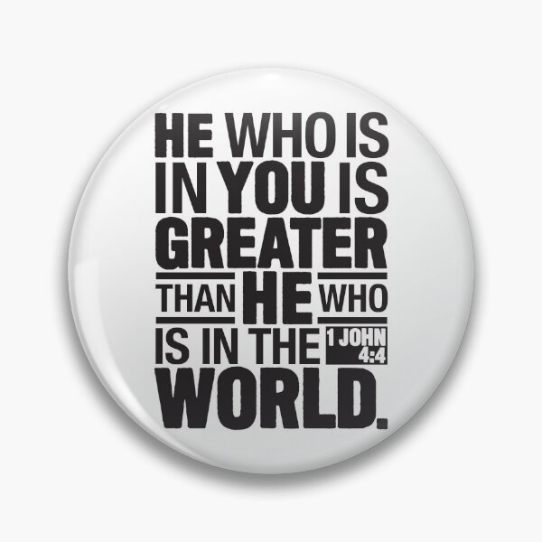 Item preview, 1 John 4:4 In The World designed and sold by plushism.