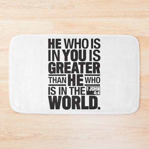Item preview, 1 John 4:4 In The World designed and sold by plushism.