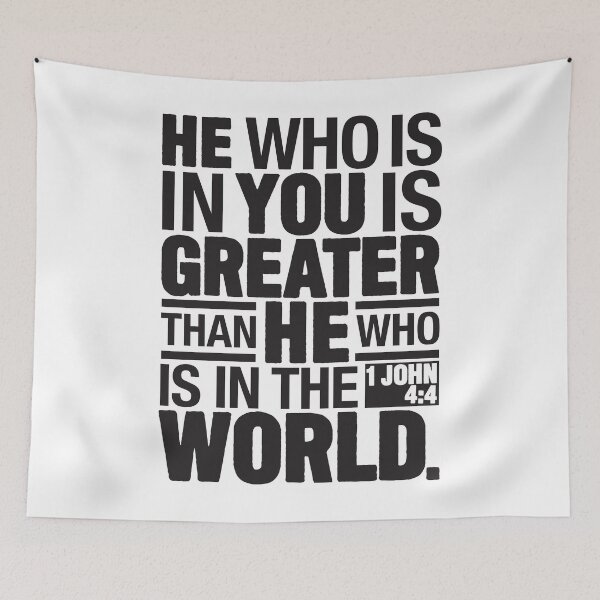 Item preview, 1 John 4:4 In The World designed and sold by plushism.
