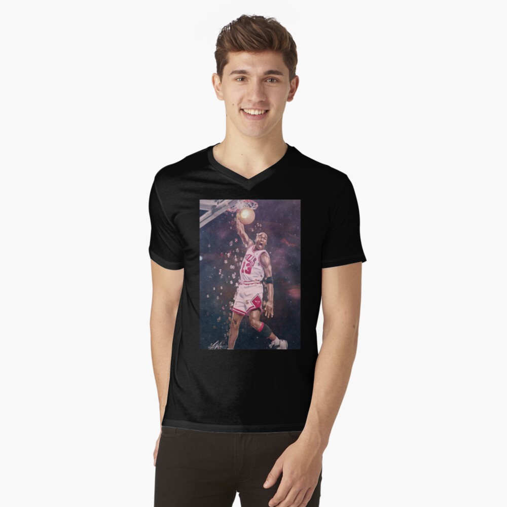 Item preview, V-Neck T-Shirt designed and sold by wayneflint.
