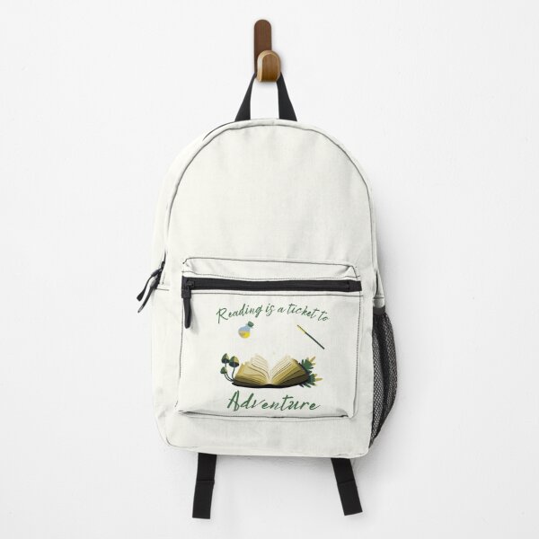 Item preview, Reading is a ticket to adventure designed and sold by DaniBazz.