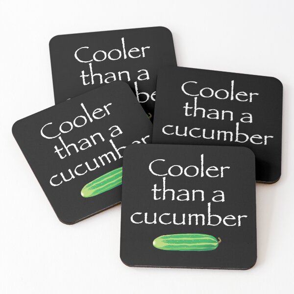 Item preview, Cooler than a cucumber designed and sold by YassOrNope.