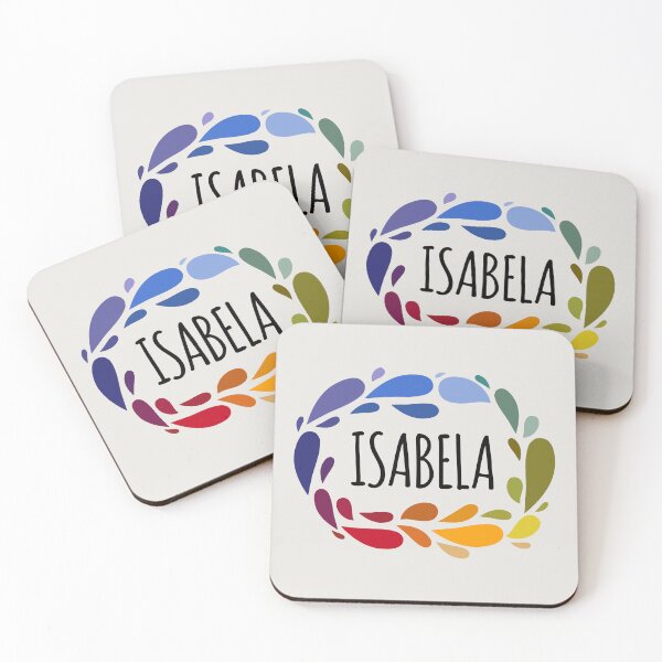Item preview, Isabela Name Cute Colorful Gift Named Isabela designed and sold by kindxinn.