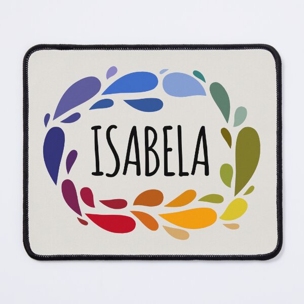 Item preview, Isabela Name Cute Colorful Gift Named Isabela designed and sold by kindxinn.