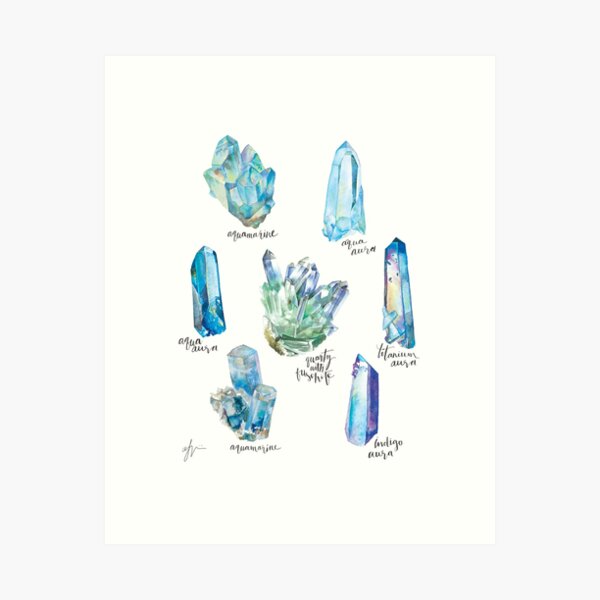 Item preview, Crystal Collection- Blues designed and sold by Andrea Fairservice.