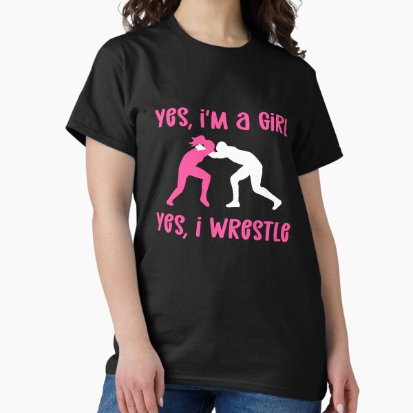 Item preview, Female Wrestler Girl Motif. Wrestling designed and sold by FabiHaslboeck.