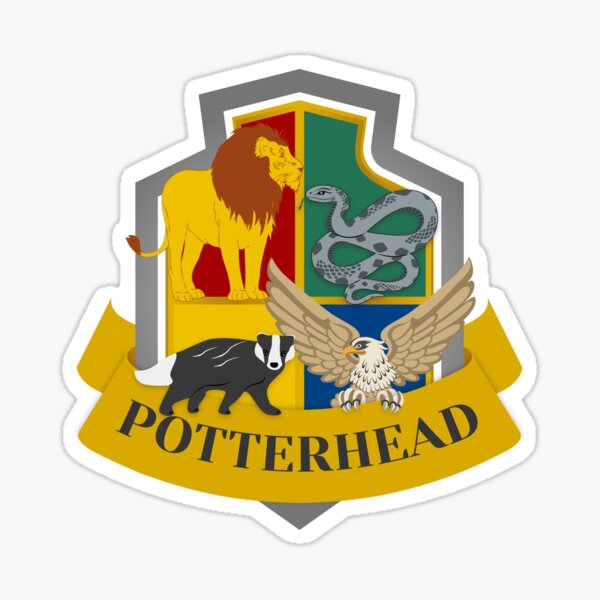 HP House Potterhead Badge Sticker