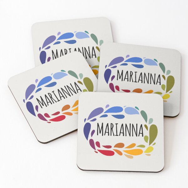 Item preview, Marianna Name Cute Colorful Gift Named Marianna designed and sold by kindxinn.