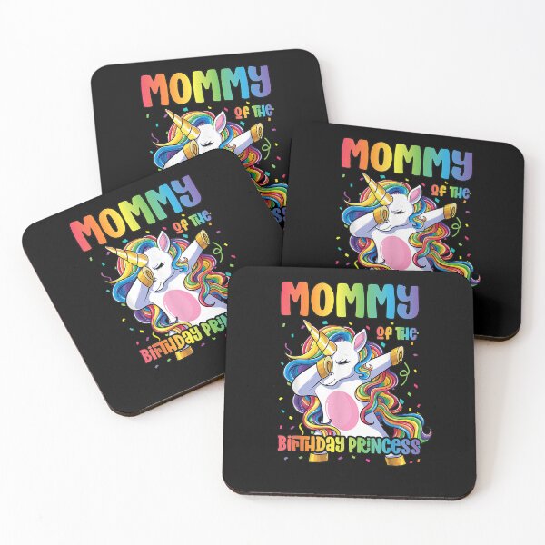 Item preview, Mommy of the Birthday Princess Dabbing Unicorn Girl idea for birthday designed and sold by nchofoloss.