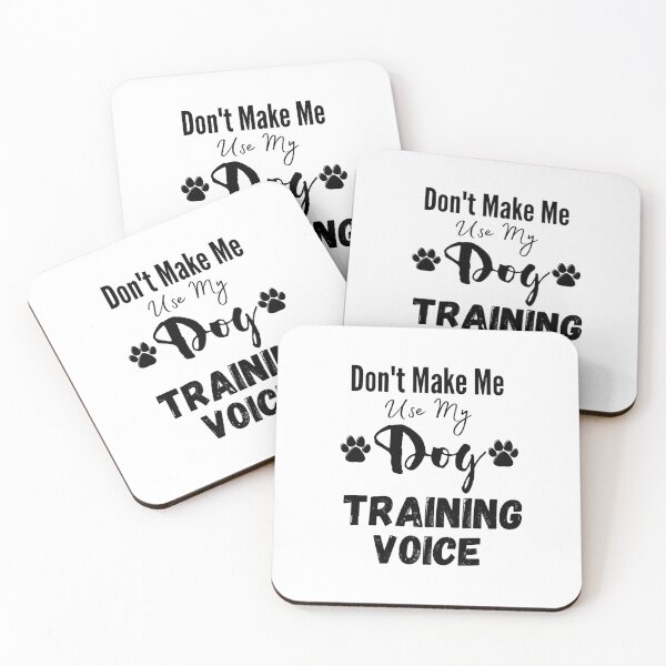 Item preview, No me hagas usar mi voz de entrenamiento de perros, entrenador de perros divertido, amante de los perros designed and sold by Every Pet Shirts.
