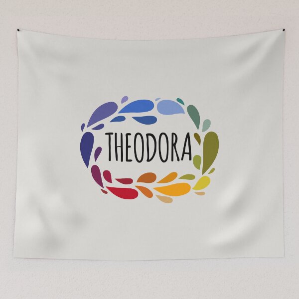 Item preview, Theodora Name Cute Colorful Gift Named Theodora designed and sold by kindxinn.