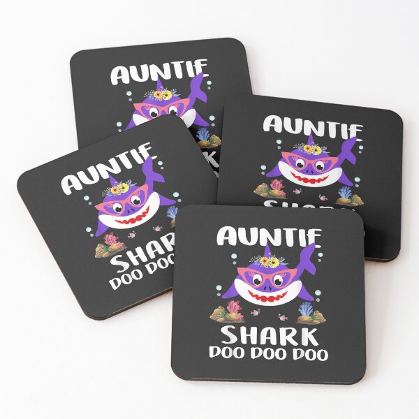 Item preview, Auntie Shark Shirt Mothers Day Gift Idea For Mother Wife designed and sold by DahlilaJo.