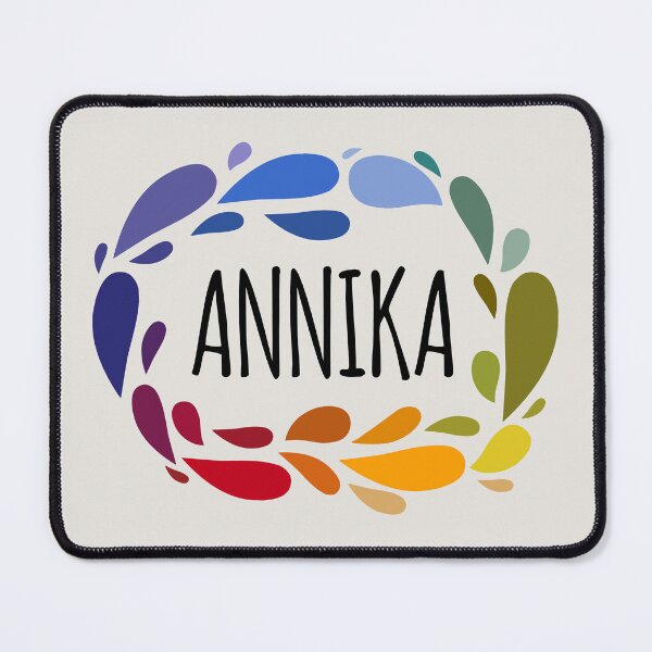Item preview, Annika Name Cute Colorful Gift Named Annika designed and sold by kindxinn.