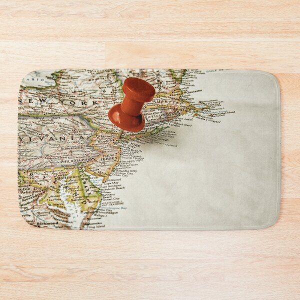 Item preview, Red pin on New York City designed and sold by Photopat.