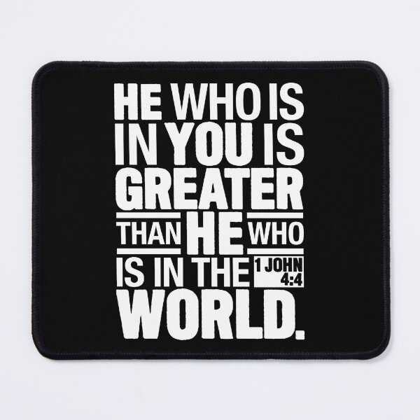 Item preview, 1 John 4:4 In The World designed and sold by plushism.