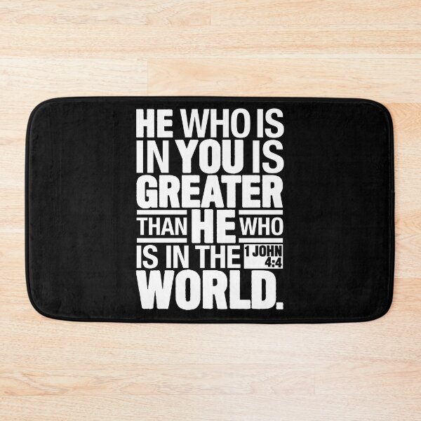 Item preview, 1 John 4:4 In The World designed and sold by plushism.