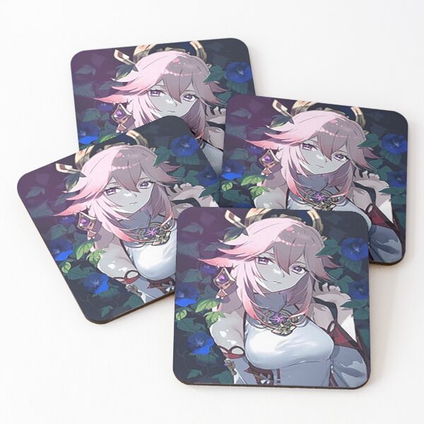Item preview, yae miko genshin impact products  designed and sold by The-Baron-simba.