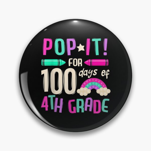 Item preview, 100 Days Still Poppin 100th Day Of School Pop It 4th Grade  designed and sold by wendyy88.
