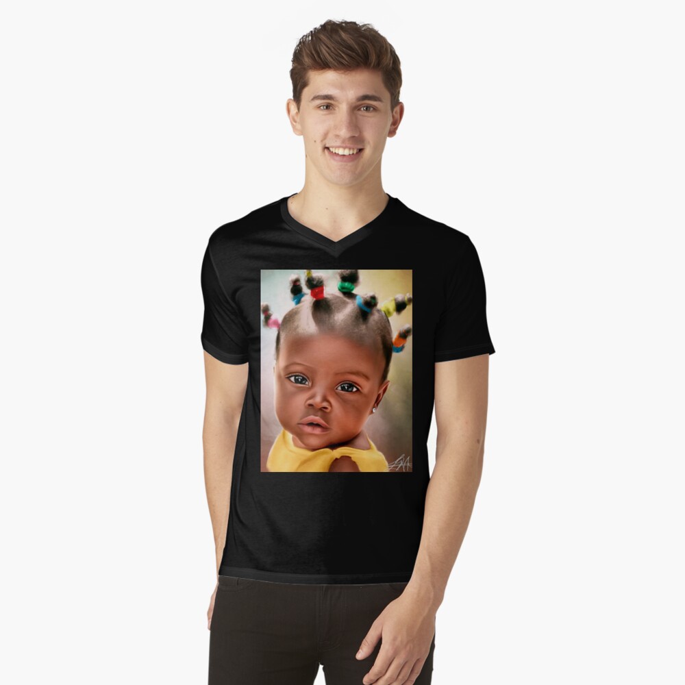 Item preview, V-Neck T-Shirt designed and sold by wayneflint.