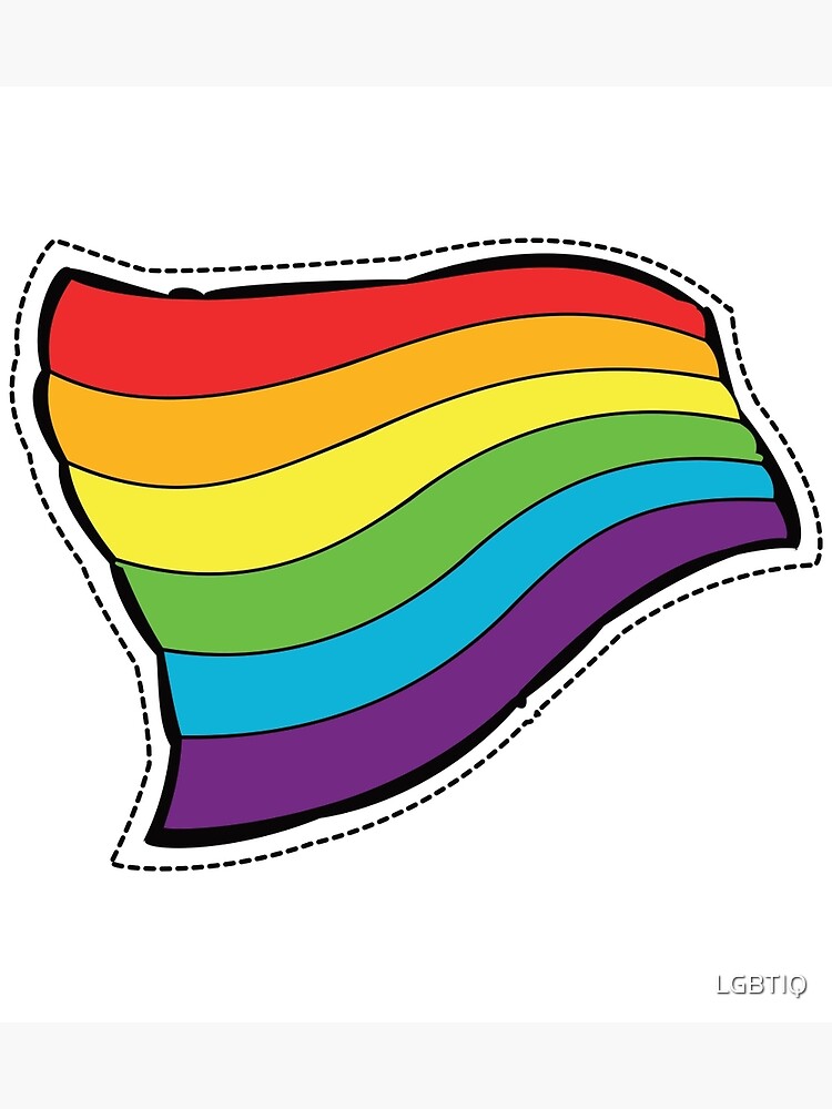 spiral gay pride flags