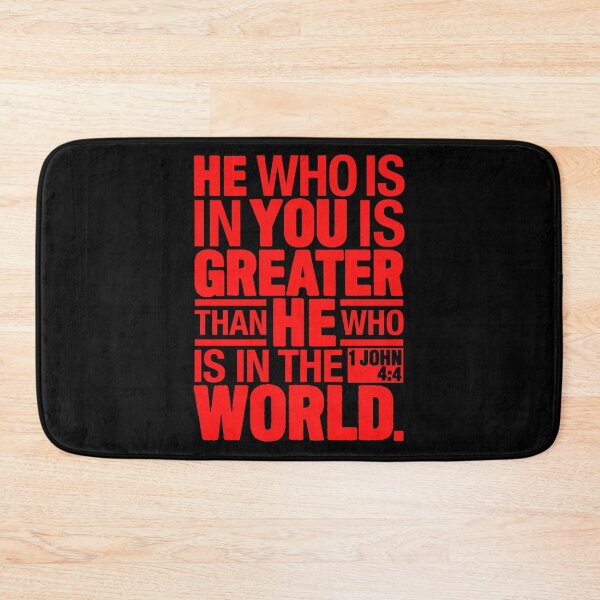 Item preview, 1 John 4:4 In The World designed and sold by plushism.