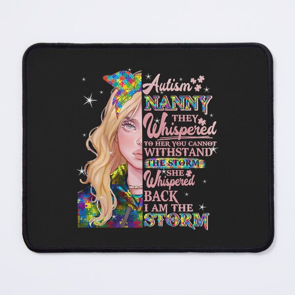 Item preview, Autism Awareness They Whispered To Her Autism Nanny Premium designed and sold by DahlilaJo.