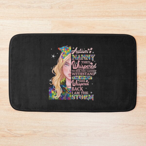 Item preview, Autism Awareness They Whispered To Her Autism Nanny Premium designed and sold by DahlilaJo.