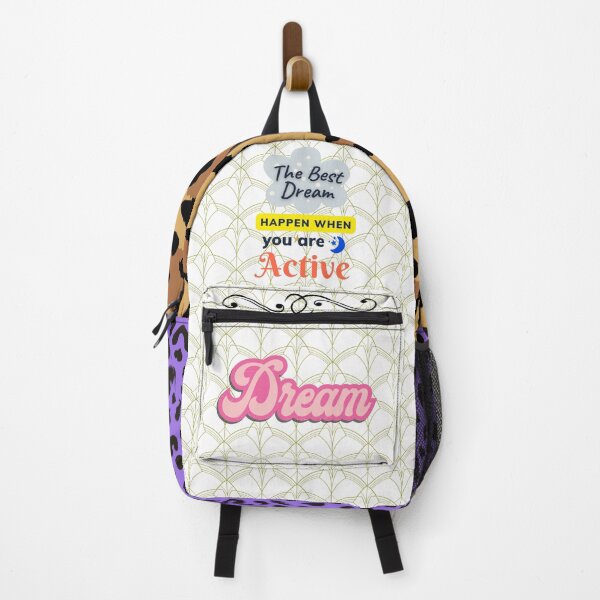 Item preview, The Best Dream Happen When You Are Active - Short Motivational Sayings | Motivational Quotes About Life designed and sold by Delandor.