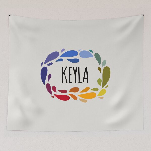 Item preview, Keyla Name Cute Colorful Gift Named Keyla designed and sold by kindxinn.