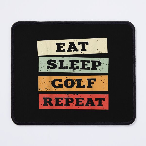 Item preview, Eat Sleep Golf Repeat Vintage Golfing Sports Golfer Gift designed and sold by wendyy88.