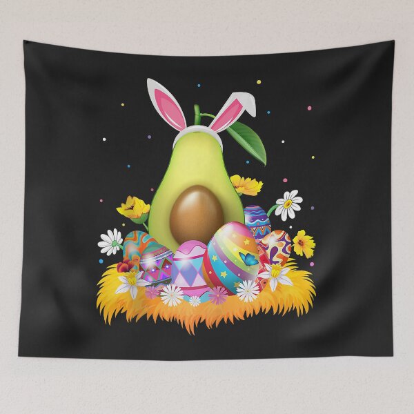Item preview, Avocado Fruit Lover Easter Egg Funny Avocado Easter Sunday Tank Top designed and sold by DahlilaJo.