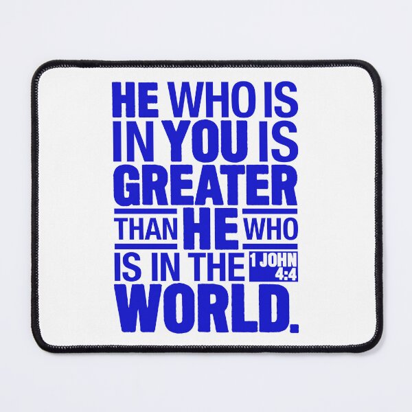 Item preview, 1 John 4:4 In The World designed and sold by plushism.