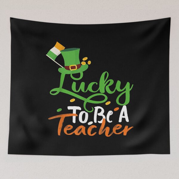 Item preview, Lucky To Be A Teacher St Patricks Day School Teach  designed and sold by wendyy88.