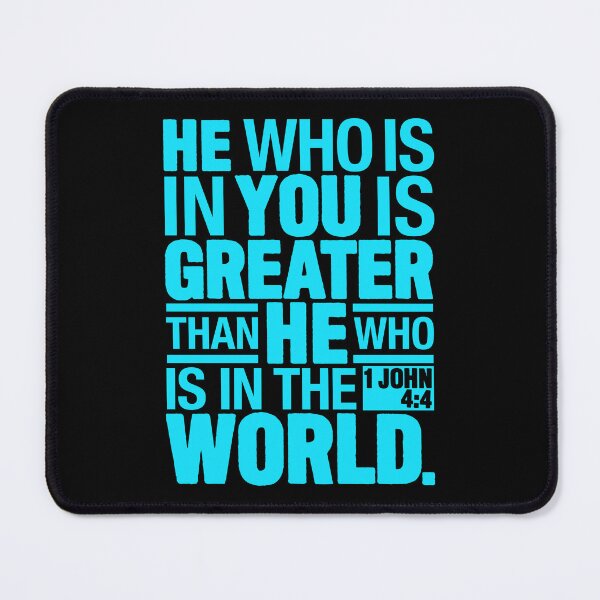 Item preview, 1 John 4:4 In The World designed and sold by plushism.