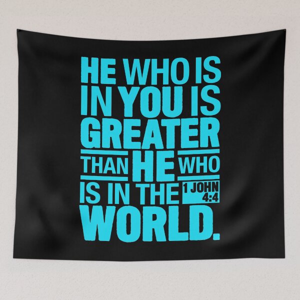Item preview, 1 John 4:4 In The World designed and sold by plushism.