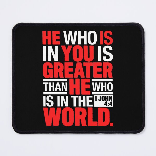 Item preview, 1 John 4:4 In The World designed and sold by plushism.