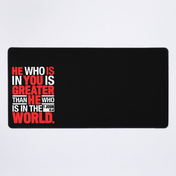 Item preview, 1 John 4:4 In The World designed and sold by plushism.