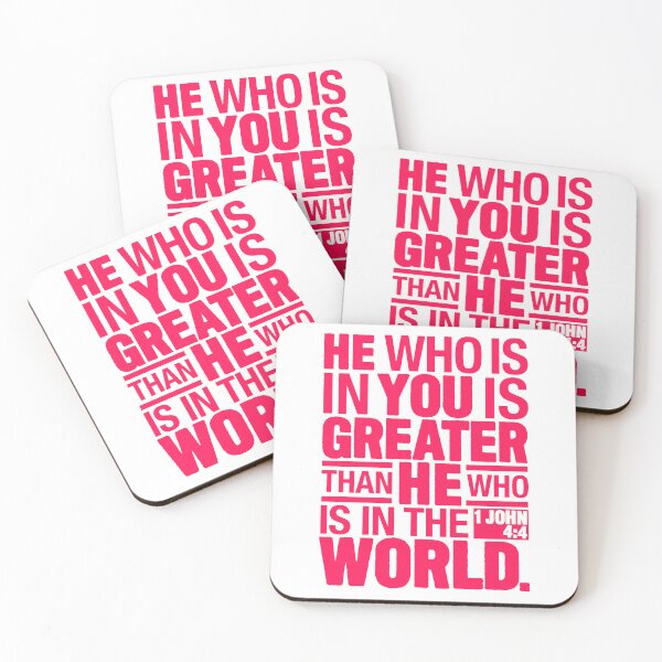 Item preview, 1 John 4:4 In The World designed and sold by plushism.