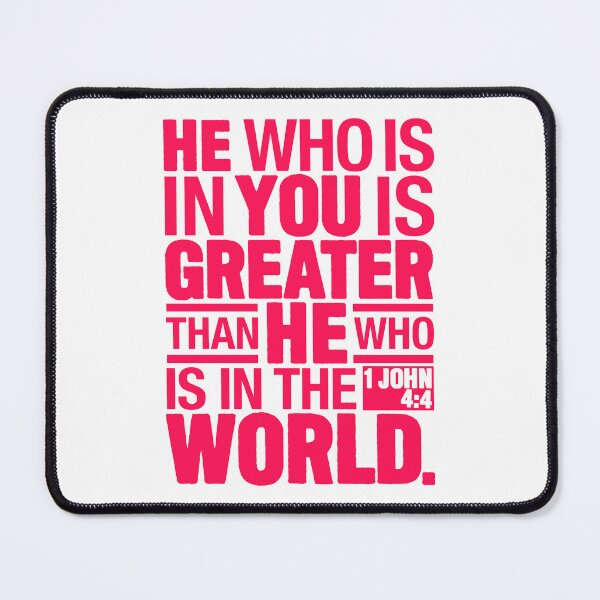Item preview, 1 John 4:4 In The World designed and sold by plushism.